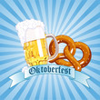 Oktoberfest Celebration Radial Background