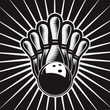 Photo en ligne au meilleur prix Bowling Ball Design Element Set 4