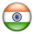 3D Embossed Indian Flag Button