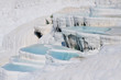 terraces of carbonate minerals