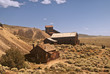 View of an Old West Ghost Town