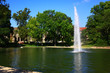 Mirror Lake at the Ohio State University
