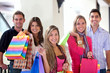 Shopping people