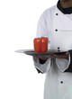 Chef and peppers Chef and peppers
