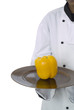 Chef and peppers Chef and peppers