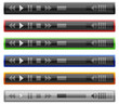 Rectangular mp3 player