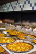 Paella traditional cooked
