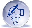 bouton sign up