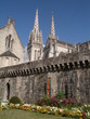 La cathédrale Saint-Corentin à Quimper (Finistère, Bretagne)