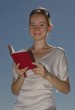 Girl with a book Girl with a book