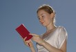 girl with a book girl with a book