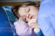 sleeping girl
