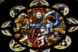 Vitrail, cathédrale, Sainte-Croix, Orléans