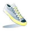 fully editable vector illustration of isolated shoes fully editable vector illustration of isolated shoes