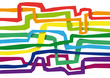 strisce colorate