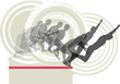 Jumping man