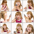 little girl composite