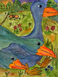 Farm animal collection, watercolor Farm animal collection, watercolor