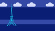 Motion Designer's Toolkit. Blue loop background.
