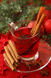 Hot winter tea with cinnamon sticks Hot winter tea with cinnamon sticks