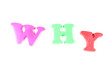 why written in fridge magnets