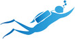 human sucba diving under water human sucba diving under water