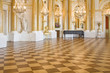 Ball room in Royal Castle in Warsaw.