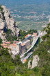 Monestir Santa Maria de Montserra from above