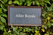 Allée Royale