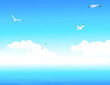 canvas print picture Blue ocean