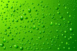 green water drops background vector