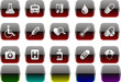 Healthcare and Pharma icons Transparent metal Series Healthcare and Pharma icons Transparent metal Series