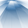 abstract fractal rendering of soft blue shadows abstract fractal rendering of soft blue shadows