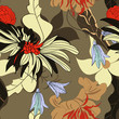Floral seamless background