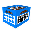 bierkasten willkommen in bayern I