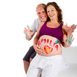 Painting fun with pregnancy