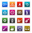Outdoor & Camp  Icons - sticker series