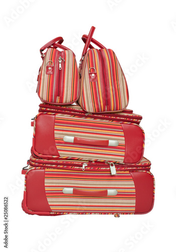 Photo: Several suitcases. Several suitcases.