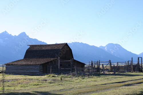 Photo: Rustic Barn and fencing Rustic Barn and fencing