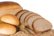 isolated bread isolated bread