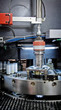 detail of cnc punching machine