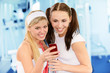Two beautiful sportswomen Two beautiful sportswomen
