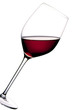 glass of red wine with white background glass of red wine with white background