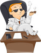 Businessman Smoking Businessman Smoking
