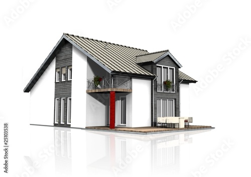 Photo: 3d einfamilienhaus 3d einfamilienhaus