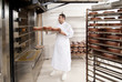 Photo: Pastry chef who prepares the cake -Panettone Pastry chef who prepares the cake -Panettone