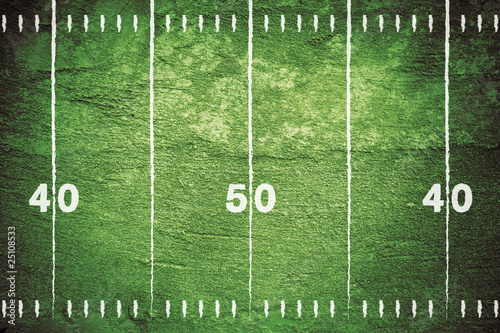 Photo: Grunge Football Field Grunge Football Field