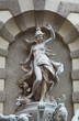 Sculptures on Michaelerplatz Fountain in Hofburg Quarter, Vienna