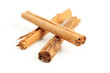 Three cinnamon sticks