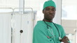 Confident and proud surgeon